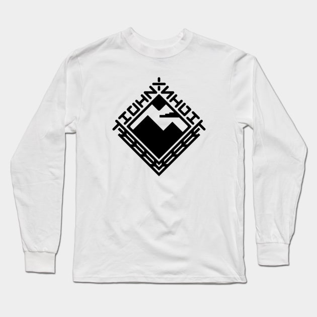 Xsight Mountain Black Edition Long Sleeve T-Shirt by XSIGHT Apparel